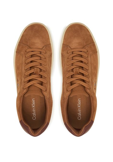 Scarpe Calvin Klein Classic Cupsole LaceUp SU Marrone Uomo CALVIN KLEIN | Sneakers | YM0YM01434-0GG